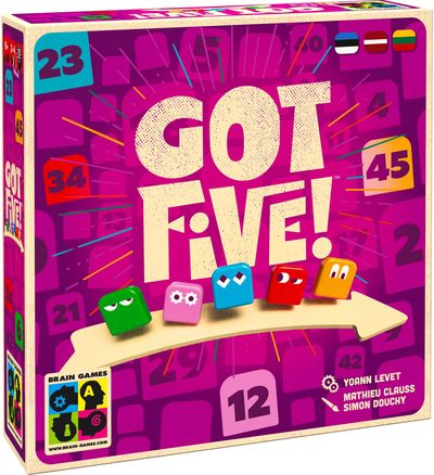 Stalo žaidimas GOT FIVE!