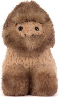 Pliušinis žaislas žemės riešutas sniego žmogaus kostiumu JELLYCAT Amuseables Peanut Yeti Outfit