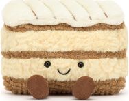 Pliušinis žaislas mille-feuille pyragaitis JELLYCAT AMUSEABLES MILIE MILLE-FEUIL LE