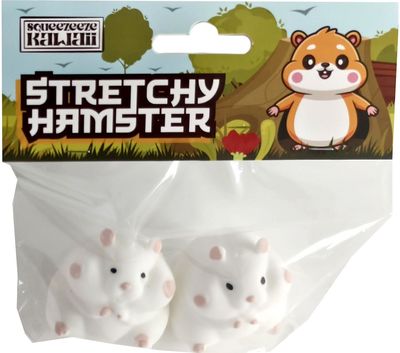 Antistresinis žaislas SQUEEZY HAMSTER, 2 vnt.