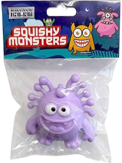 Antistresinis žaislas SQUEEZY HAPPY MONSTER, įv. rūšių