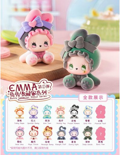 LUCKY EMMA Figūrėlė-siurprizas - Bunny Collector Debut Series