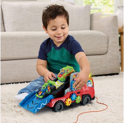 VTECH Interaktyvus kelių pagalbos vilkikas, EN