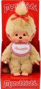 MONCHHICHI Pliušinė beždžionėlė, šviesiai ruda, 20 cm