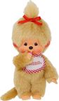 MONCHHICHI Pliušinė beždžionėlė, šviesiai ruda, 20 cm