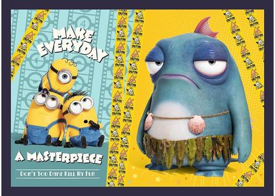 TREFL MINIONS 4 dėlionių rinkinys Minions