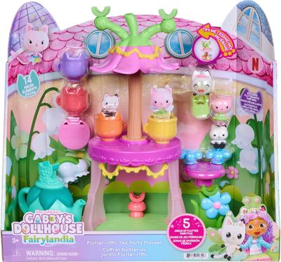 GABBY´S DOLLHOUSE playset Flutterriffic tea party