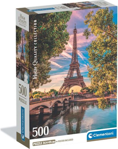 Dėlionė CLEMENTONI Along the Seine, 500 det.