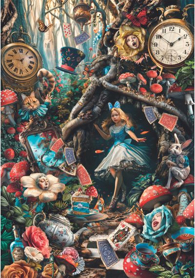 Dėlionė CLEMENTONI Another Day in Wonderland, 1000 det.