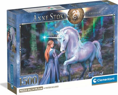 Dėlionė CLEMENTONI Anne Stokes Bluebell Wood, 1500 det.