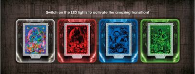 Dėlionė CLEMENTONI Star Wars: Epizodai IV–VI, LED, 520 det.