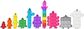 Matematinis žaidimas NUMBERBLOCKS™ Sensory Bubble Poppers