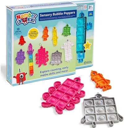 Matematinis žaidimas NUMBERBLOCKS™ Sensory Bubble Poppers