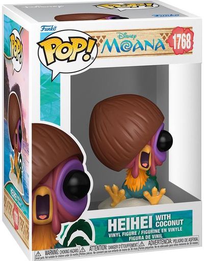 FUNKO POP! Vinilinė figūrėlė: Disney: Moana 3 - Hei Hei w/Coconut