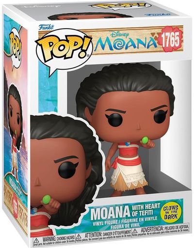 FUNKO POP! Vinilinė figūrėlė: Disney: Moana 3 - Moana w/Heart of Te Fiti
