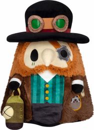 Pliušinis žaislas SQUISHABLE Mini Squishable Steampunk Doctor Plague