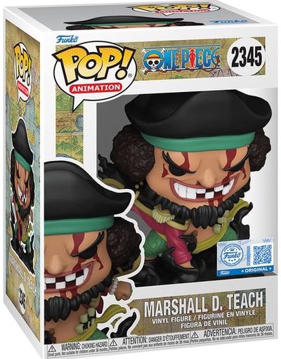 Vinilinė figūrėlė FUNKO One Piece Blackbeard (Black Hole)