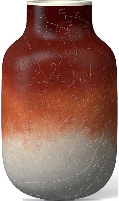 Dėlionė RAVENSBURGER 3D Vase Puzzle Gradient Brick-Red, 162 det.