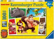 Dėlionė RAVENSBURGER Donkey Kong – beždžionės laisvėje, 100 det.