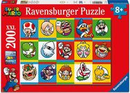 Dėlionė RAVENSBURGER Super Mario personažai, 200 det.