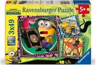 Dėlionė RAVENSBURGER Minionai ir pabaisos, 3x49 det.