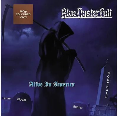 Blue Oyster Cult: Alive In America (blue), 2LP