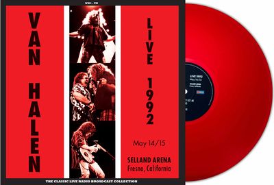 Van Halen: Live At Selland Arena Fresno 1992 (red) 2LP