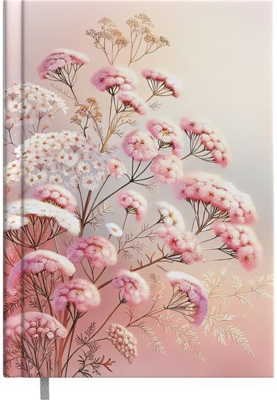 Darbo knyga DAY 2027, A5, pink beauty