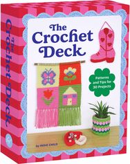 Kortelių rinkinys THE CROCHET DECK, 30 nėrimo projektų