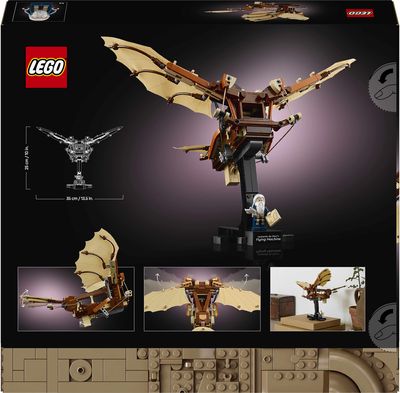 LEGO Icons Leonardo da Vinčio skraidymo aparatas 10363