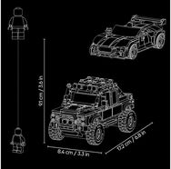 LEGO Speed Champions Jaguar Project 7 ir Land Rover Defender 77264