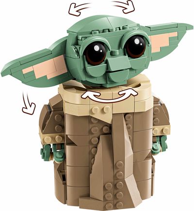 LEGO Star Wars Grogu su skraidančiu vežimėliu 75403
