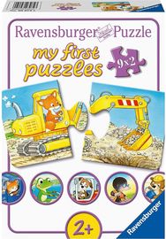Ravensburger My First Puzzle 9x2 pc Construction