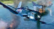 Klijuojamas modelis REVELL Vought F4U-1A CORSAIR 1:32
