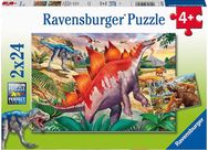 Ravensburger Puzzle 2x24 pc Dinosaurs