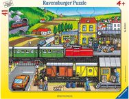 Ravensburger Frame Puzzle 41 pc Train Station
