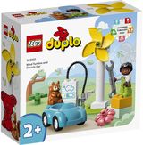 LEGO DUPLO Wind Turbine and Electric Car