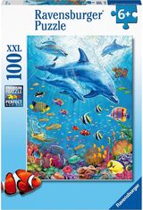 Ravensburger Puzzle 100 pc Pod of Dolphins