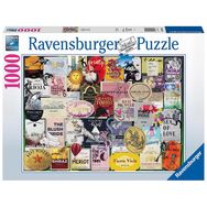 Dėlionė RAVENSBURGER Wine Labels 1000 det.