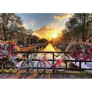 Dėlionė RAVENSBURGER Bycicles in Amsterdam 1000 det.
