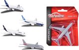Majorette passenger planes 4 different
