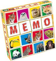 Tactic Board Game Memo Wildlife