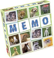 Tactic Board Game Memo Animal Babies