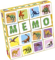 Tactic Board Game Memo Dinosaur