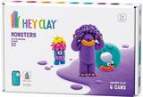 Modelinas HEY CLAY Air-Dry Monsters(Hipster, Cyclops, Donut