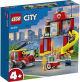 LEGO Gaisrinė ir ugniagesių sunkvežimis 60375
