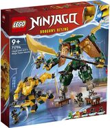 LEGO Ninjago Lloydi ja Arini ninjatiimi robotid