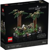 LEGO Star Wars Endor Speeder Chase Diorama