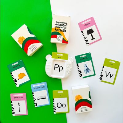 Lavinamosios lietuviškai kalbančios kortelės YES FOR SKILLS