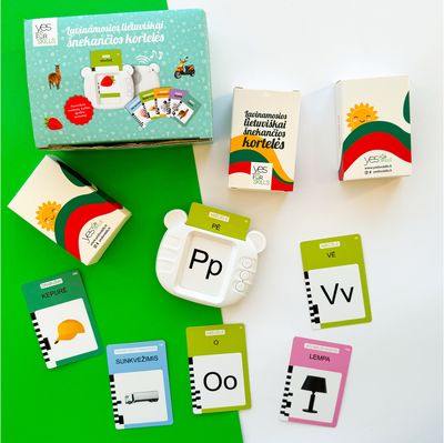 Lavinamosios lietuviškai kalbančios kortelės YES FOR SKILLS